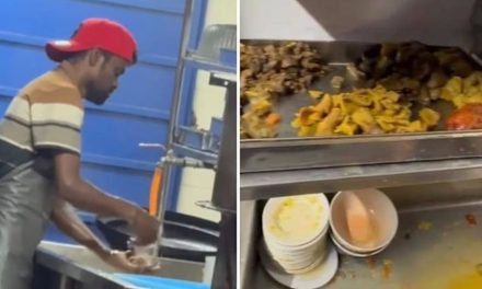 Geger Di Malaysia! Resto Ketahuan “Daur Ulang” Lauk Bekas