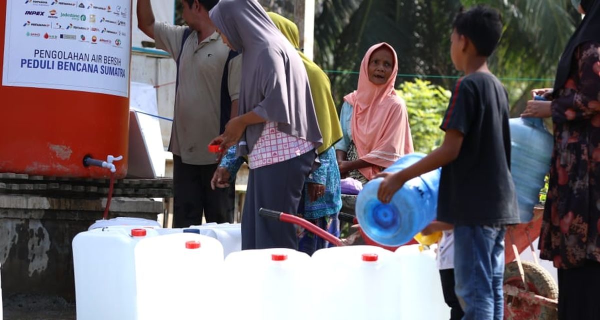 Aceh Krisis Air, Hulu Migas Turun Tangan