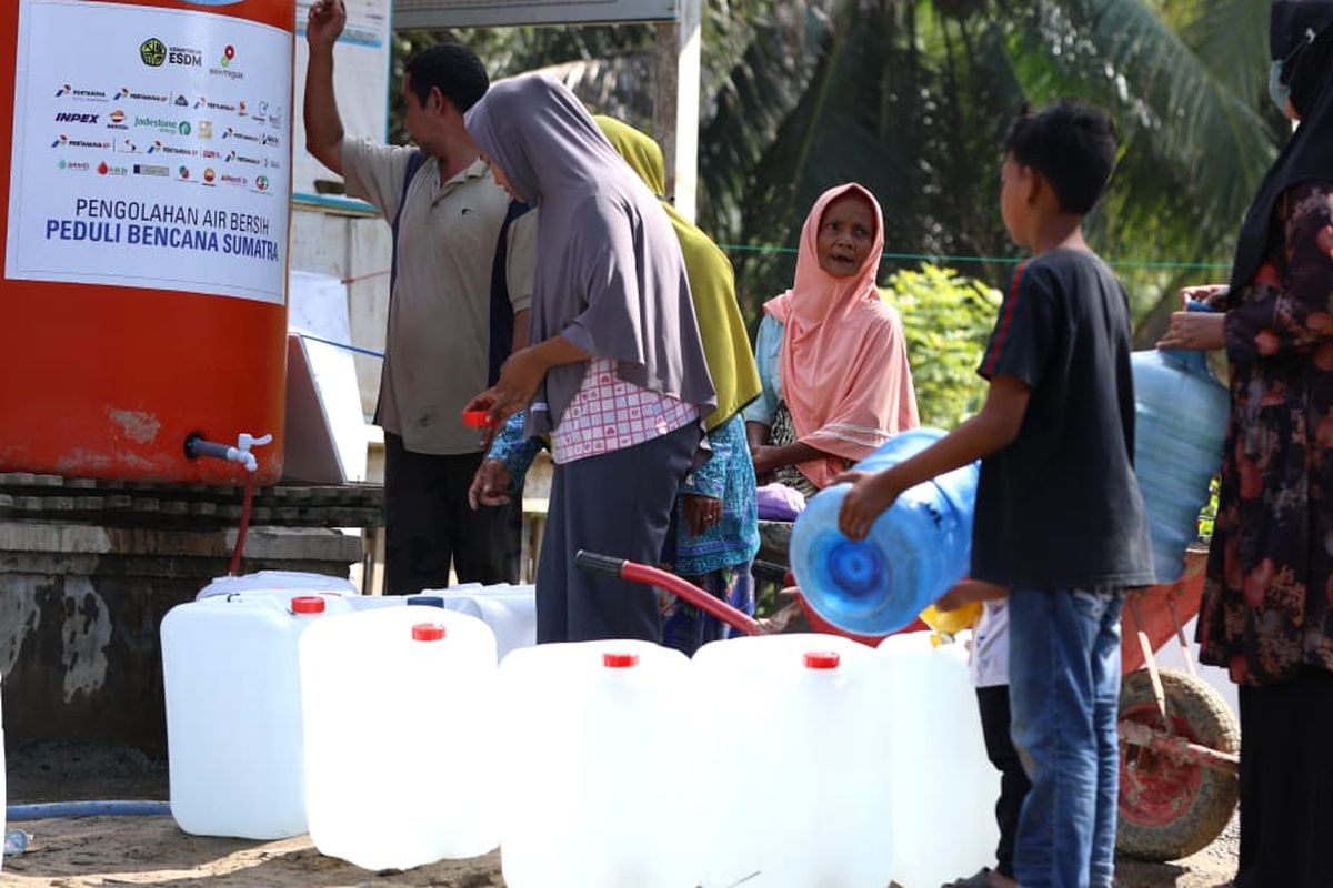 Aceh Krisis Air, Hulu Migas Turun Tangan