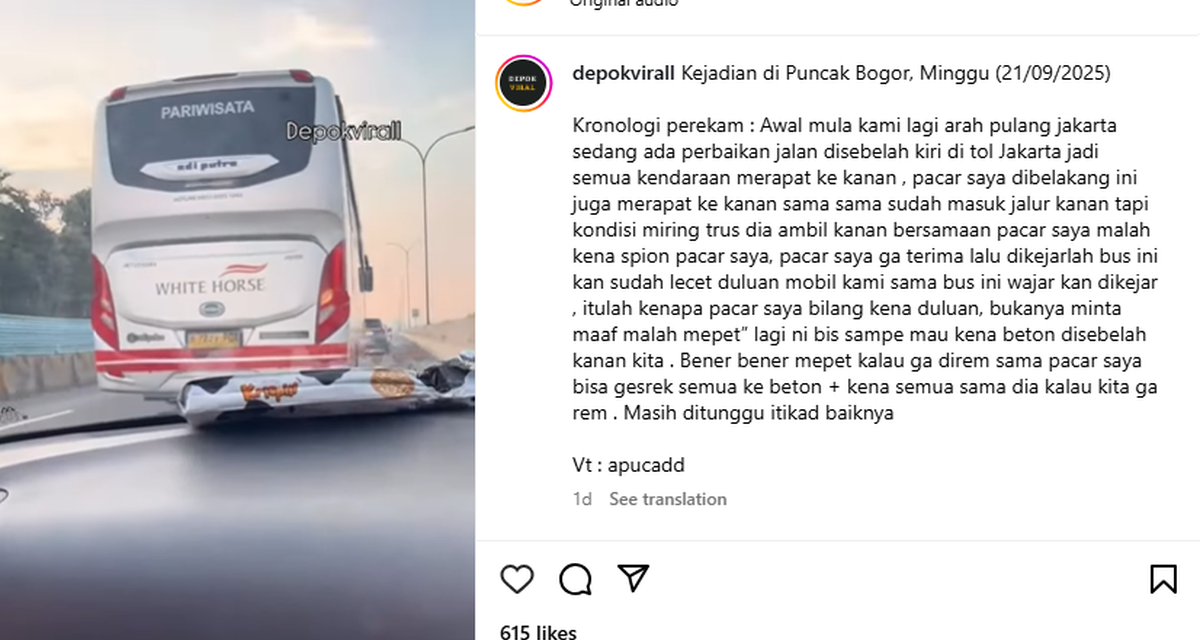 Insiden Tol: Manajemen White Horse Buka Suara