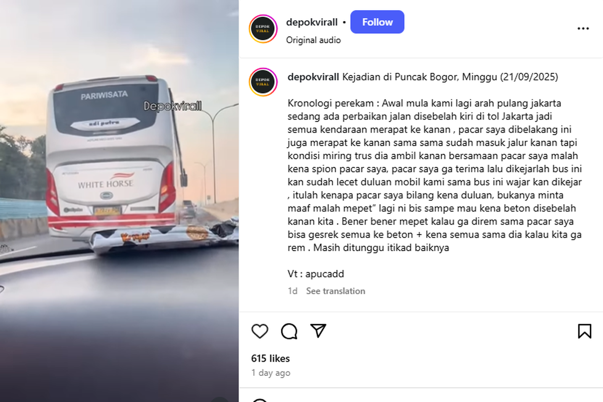 Insiden Tol: Manajemen White Horse Buka Suara